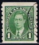 Stamps Canada -  Scott  231  George VI