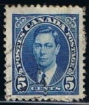 Stamps Canada -  Scott  235  George VI