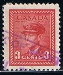 Stamps Canada -  Scott  252  Rey George VI