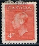 Sellos de America - Canad -  Scott  287  Rey George VI