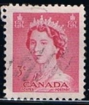 Sellos de America - Canad� -  Scott  327  Elizabeth II