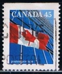 Stamps Canada -  Scott  1361  Bandera