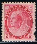 Stamps Canada -  Scott   77  Reina Victoria