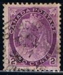 Stamps Canada -  Scott   78  Reina Victoria