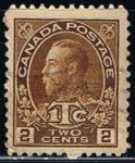 Sellos de America - Canad� -  Scott  MR7  Rey George V