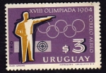 Stamps Uruguay -  XVIII Torneo Olimpico 1964