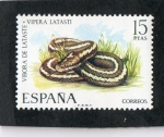 Stamps Spain -   2196- FAUNA HISPANICA. VIBORA DE LATASTE