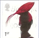 Stamps United Kingdom -  Sombreros