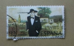 Stamps : Europe : Spain :  Homenaje a Castelao.