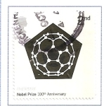 Stamps United Kingdom -  Centenario del Premio Novel. Química.