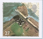 Stamps United Kingdom -  Vistas aéreas del litoral británico.