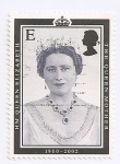 Stamps United Kingdom -  En homenaje a la Reina madre Ellizabet (1900-2002)