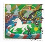 Stamps United Kingdom -  Escenas del circo.