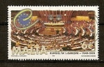 Stamps Malta -  Consejo de Europa.