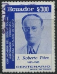 Stamps Ecuador -  J. Roberto Páez (1893-1983) Centenario