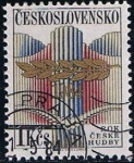 Stamps Czechoslovakia -  Roc Ceske Hudby