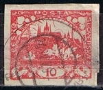 Stamps Czechoslovakia -  Scott  3  Hradcany en Praga (3)