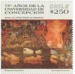 Sellos de America - Chile -  “75 AÑOS DE LA UNIVERSIDAD DE CONCEPCION”