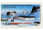 Stamps Chile -  “30 AÑOS FUNDACION INSTITUTO ANTARTICO CHILENO”