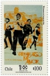 Stamps Chile -  “100 AÑOS DEL CINE”