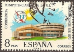 Stamps Spain -  Plenipotenciarios U.I.T.(Torremolinos Sep.1973)