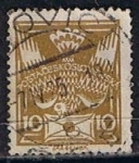 Stamps Czechoslovakia -  Scott  83   Paloma mensagera con sobre (6)