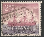 Stamps Spain -  Homenaje a la Marina Española. Ed 1608