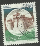 Sellos de Europa - Italia -  Castillo