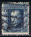 Sellos de Europa - Checoslovaquia -  Scott  99 Presidente  Marsaryk (5)