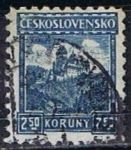 Stamps Czechoslovakia -  Scott  111  Castillo Karlstein