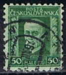 Stamps Czechoslovakia -  Scott  116  Presidente  Marsaryk (5)