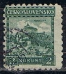 Stamps Czechoslovakia -  Scott  134  Castillo Pernestan (5)