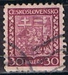 Stamps Czechoslovakia -  Scott  156  Escudo de Armas