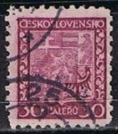 Stamps Czechoslovakia -  Scott  156  Escudo de Armas (3)