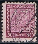 Stamps Czechoslovakia -  Scott  156  Escudo de Armas (7)