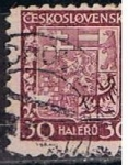 Stamps Czechoslovakia -  Scott  156  Escudo de Armas (8)