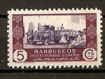 Sellos de Africa - Marruecos -  Comercio.