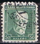 Stamps Czechoslovakia -  Scott  168  Presidente Masaryk (6)