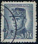 Stamps Czechoslovakia -  Scott  300 Gen. Milan Stefánik