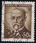 Stamps Czechoslovakia -  Scott  301  Stefánik Masaryk