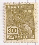 Stamps Brazil -  Mercurio