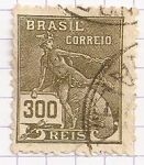 Stamps Brazil -  Mercurio