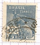 Stamps Brazil -  Mercurio