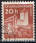 Stamps Czechoslovakia -  Scott  972 Castillo de Kost (2)