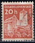 Stamps Czechoslovakia -  Scott  972 Castillo de Kost (3)