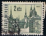 Stamps Czechoslovakia -  Scott  1351  Brno