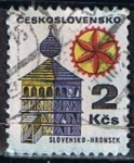 Stamps Czechoslovakia -  Scott  1735  Bell Tower Hronsek (3)