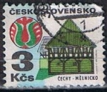 Sellos de Europa - Checoslovaquia -  Scott  1736a  Melnik (3)