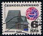 Stamps Czechoslovakia -  Scott  1739  Cottage Orava