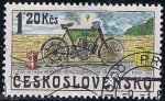 Stamps Czechoslovakia -  Scott  2022  Motocicletas (Orion)